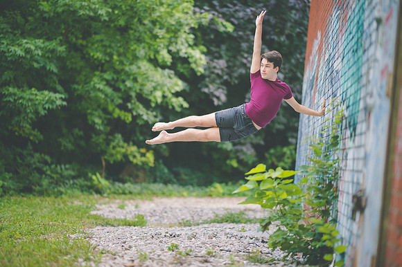 George flying
